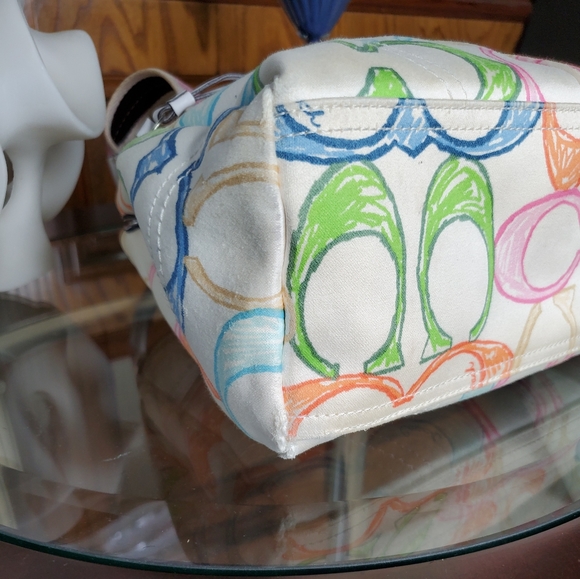 Coach Hamptons Weekend Signature Scribble tote - Picture 13 of 16